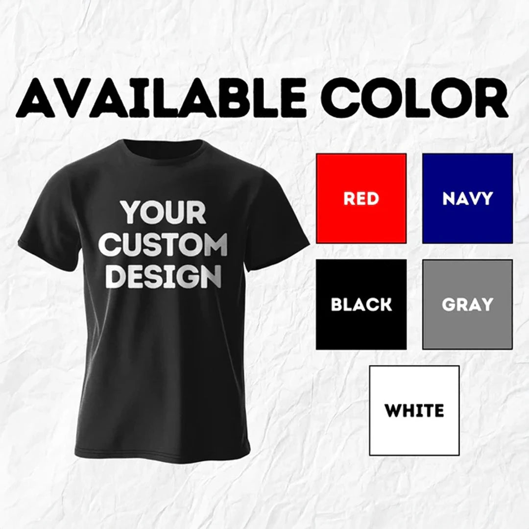 Custom Printed Cotton T-Shirt